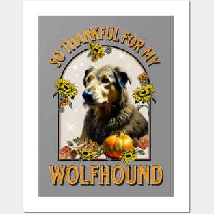 So Thankful for my Wolfhound Posters and Art